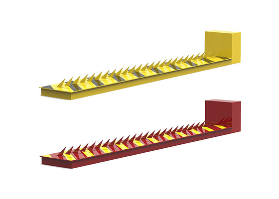 Edelstahl-heißes Bad-Galvanisation Geschwindigkeits-Reduzierer-Fahrzeug-Reifen-Spike Barriers 304